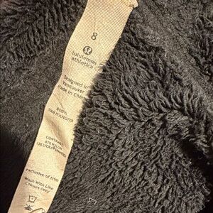 Lululemon Black Fleece Jacket